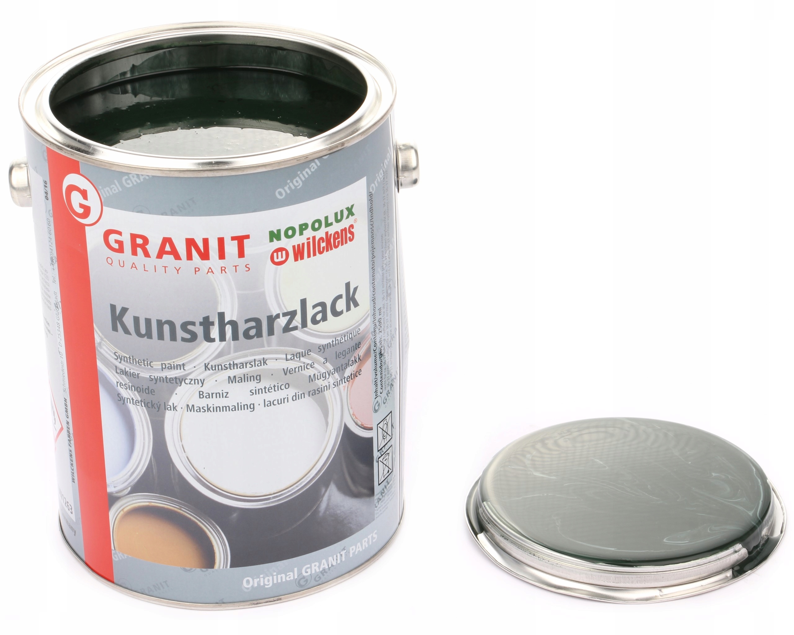 lak, barva strojů Ral 6009 10ll Wilckens Granit