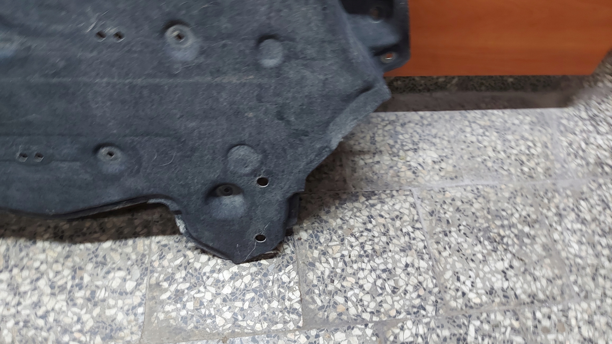 cover below engine of the engine BMW X5 F15