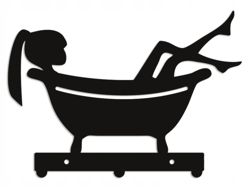 Věšák Ocel Černý, Oblečení, Ručníky, Vzor Vana