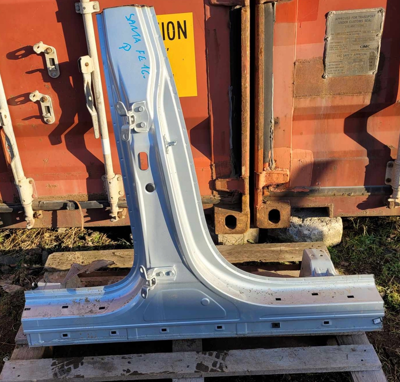 ПОРІГ ПРАВИЙ СТІЙКА HYUNDAI SANTA ФЕ III GRAND 2016