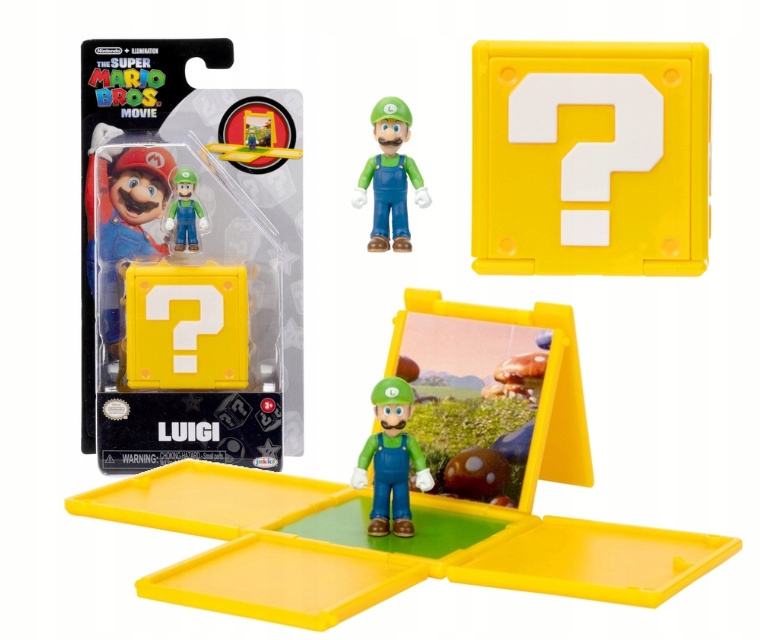 

Mario Movie Mini Figurka Luigi 3cm