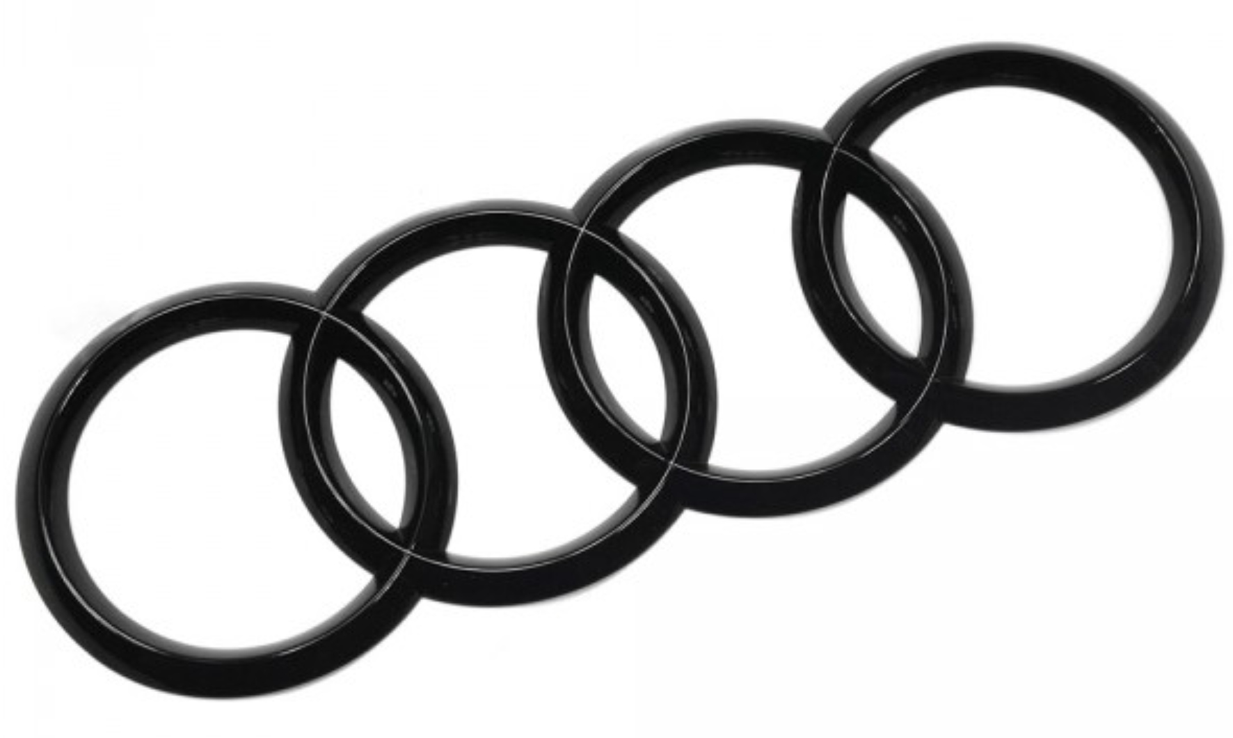 

Audi A4/S4 (B8 8K) emblemat ringi tył czarny