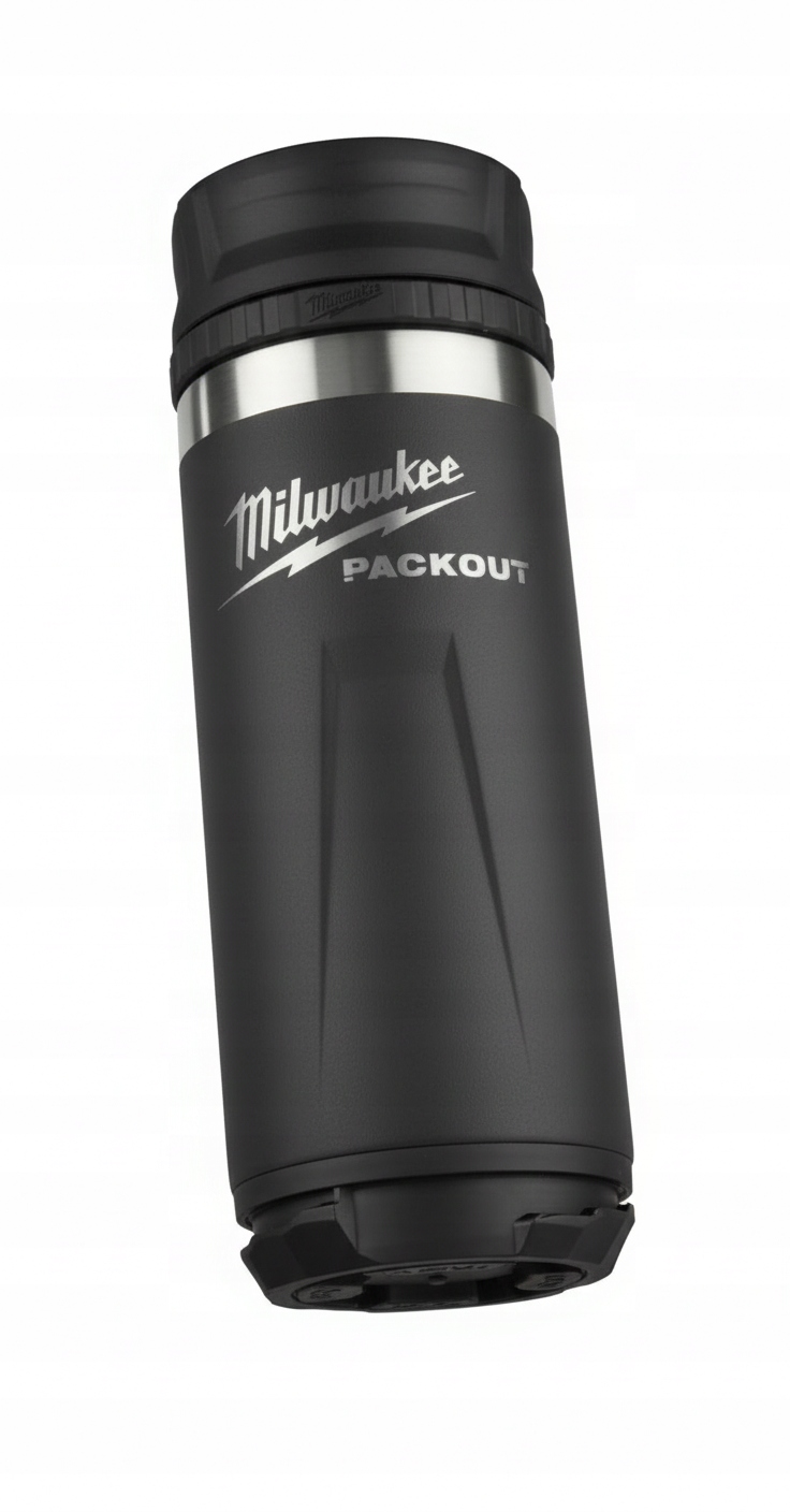 Termohrnek termoska černá 532 ml Packout Milwaukee 4932493474