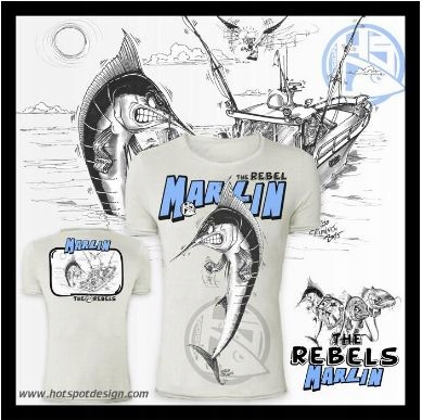 Tričko Marlin – Hotspot Design – velikost M