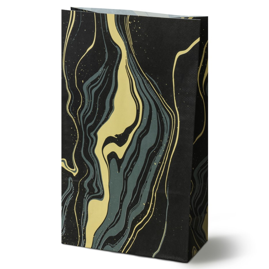 Torby papierowe klockowe MARMUR wzór EKO 10sz Marka Allbag