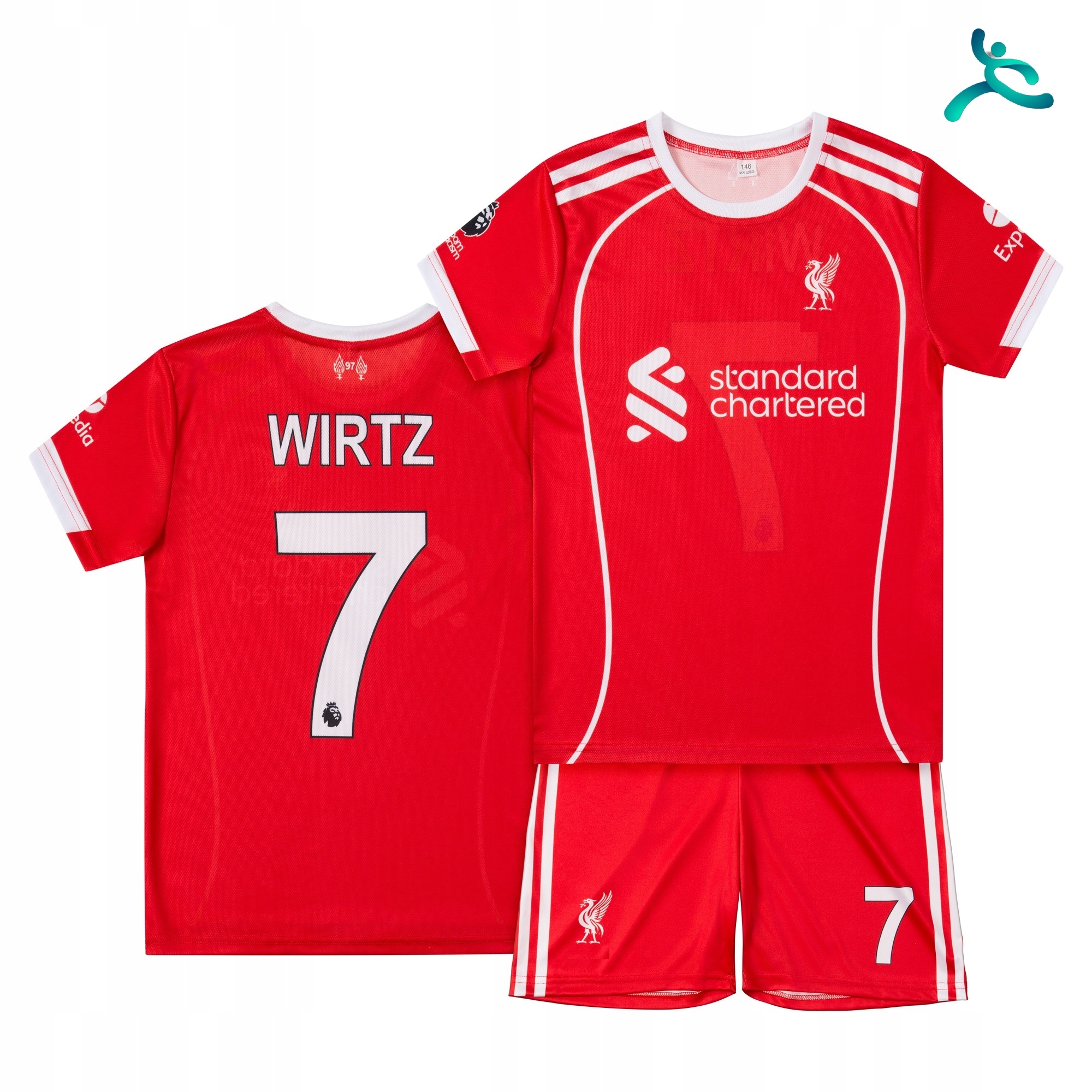 Fotbalový teplákovka komplet Florian Wirtz Liverpool vel 152