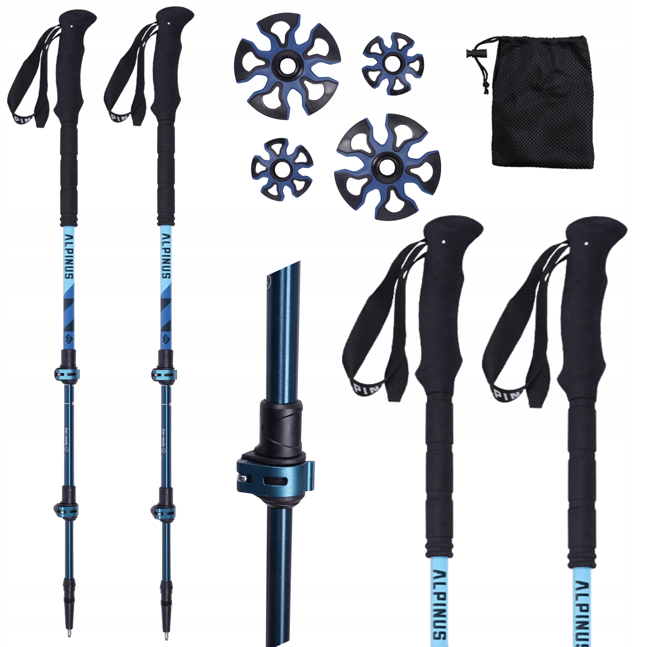 Kije Trekkingowe Alpinus Kijki Do Nordic Walking Matterhorn Na Spacer