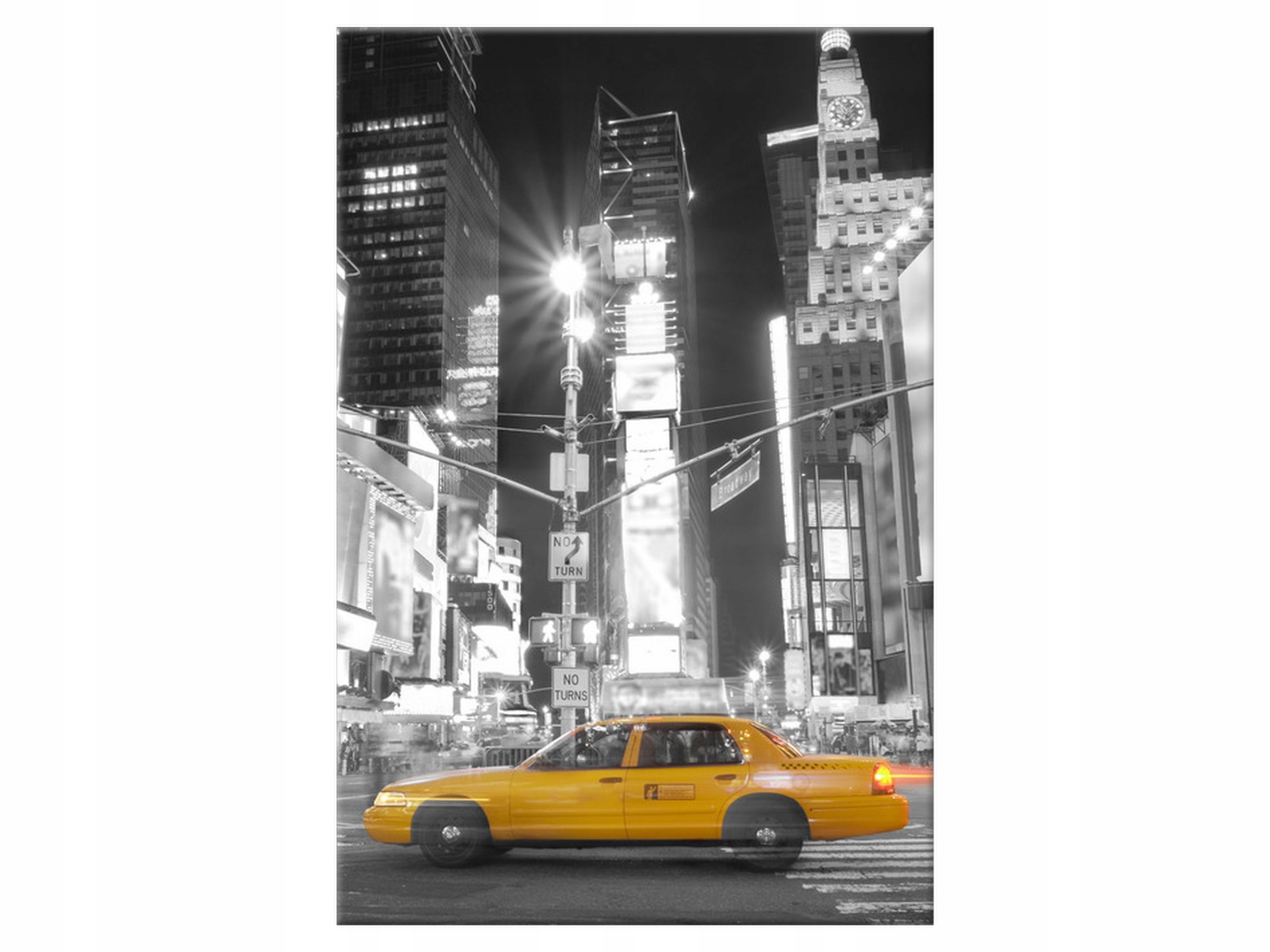 

Obraz 60x90 Motoryzacja Taxi in New York Samochód