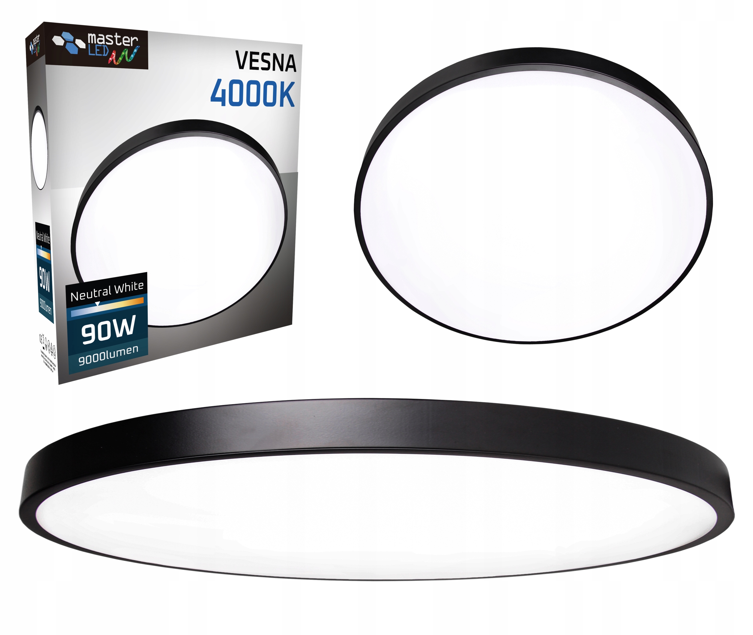 Panel Led Lampa plafon natynkowy 90W 4000K biały neutralny kaseton 78cm