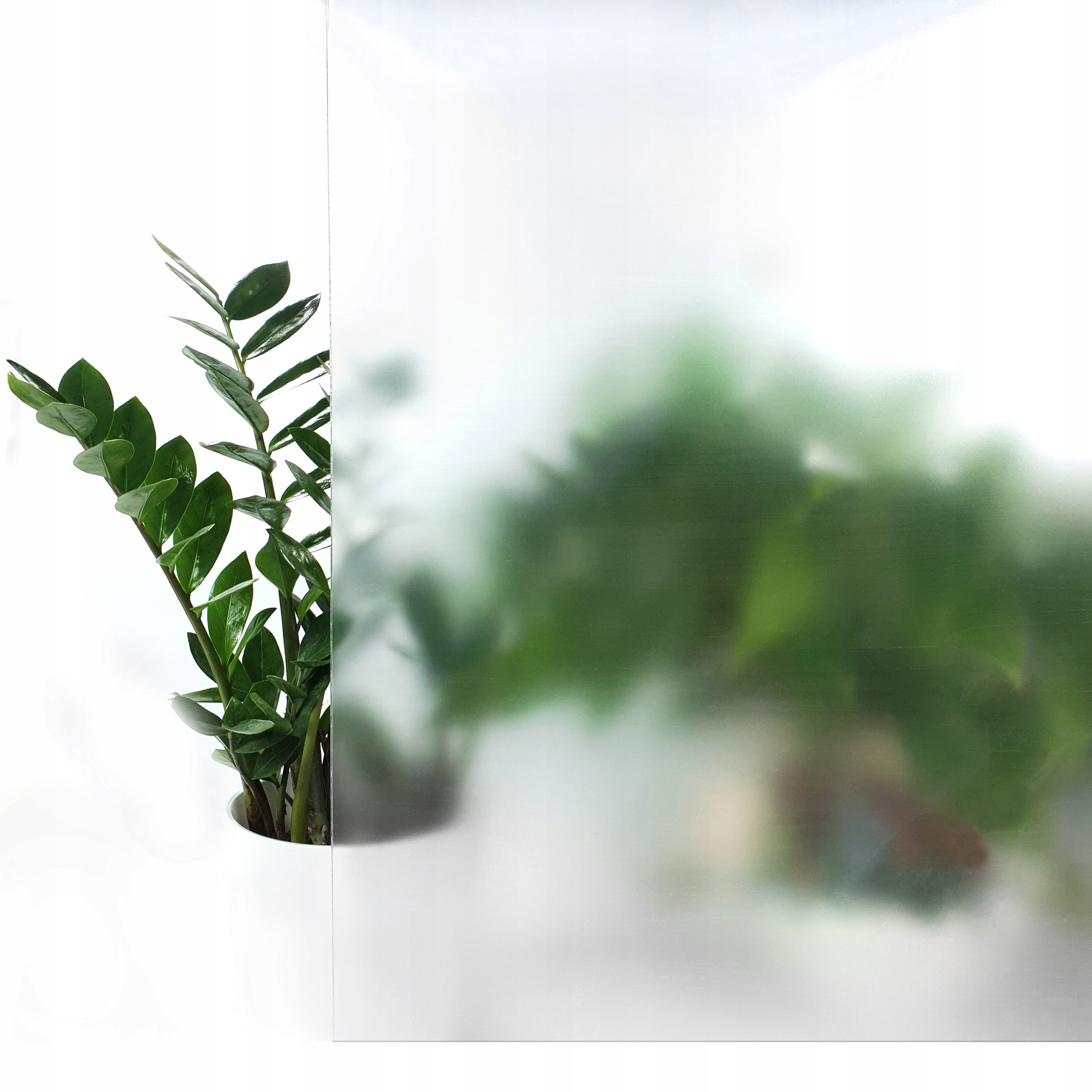 Fólie na skleněné povrchy Diy Mražená mléčná