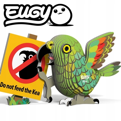 

Eugy: Papuga Kea Eko Układanka 3D