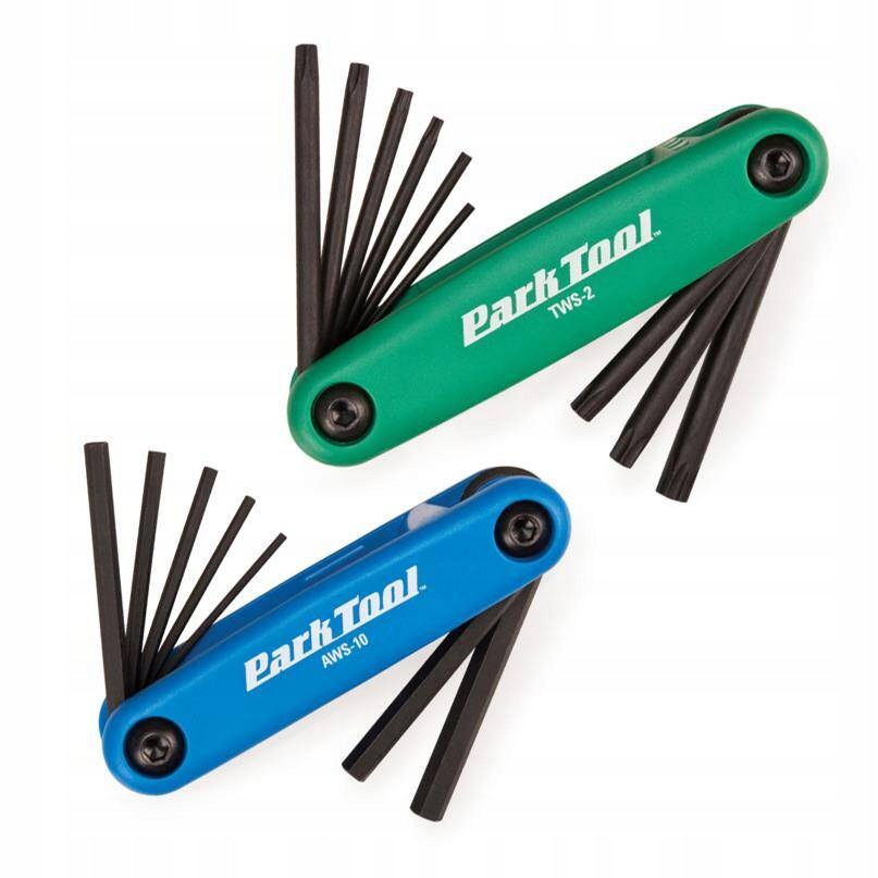 Klucz scyzoryk multitool Park Tool FWS-2 TWS-2 AWS-10 imbus torx Zestaw