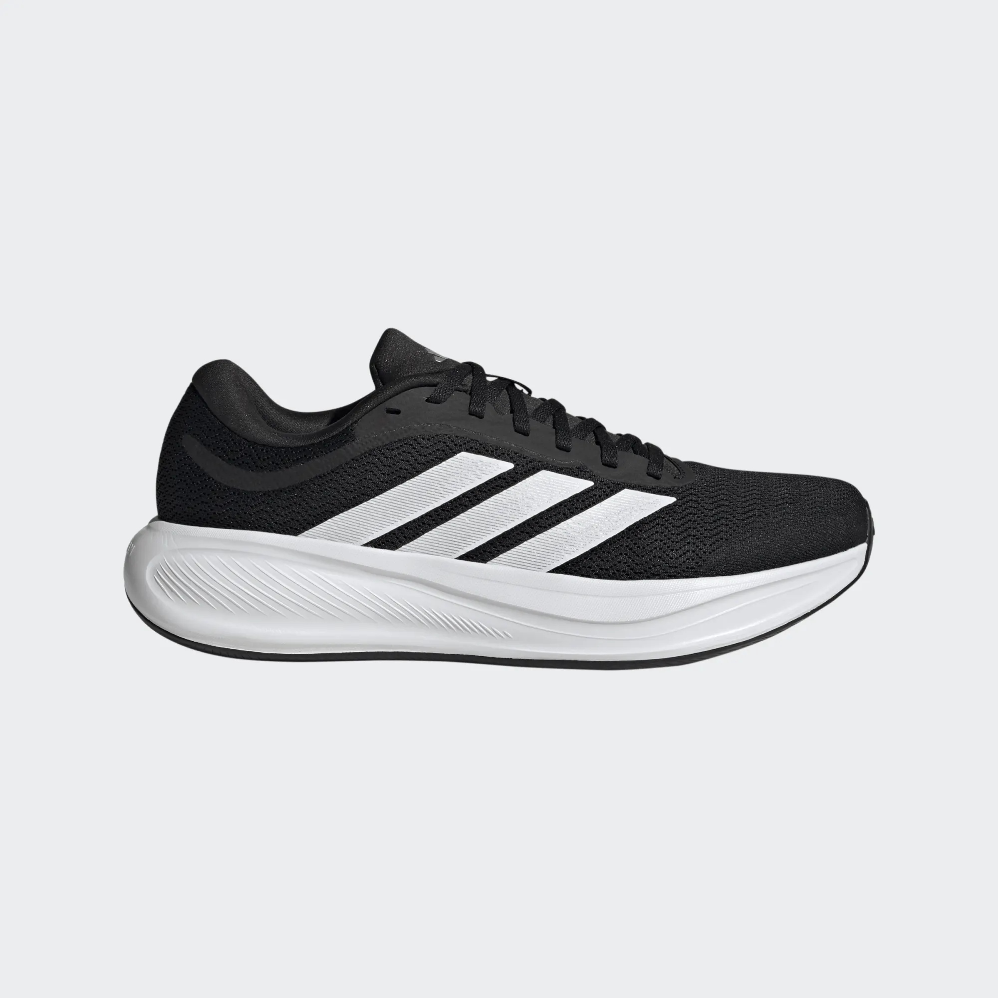 Sportovní boty Adidas Pánské černé ze síťoviny Response Runner KJ1736, velikost 45 1/3