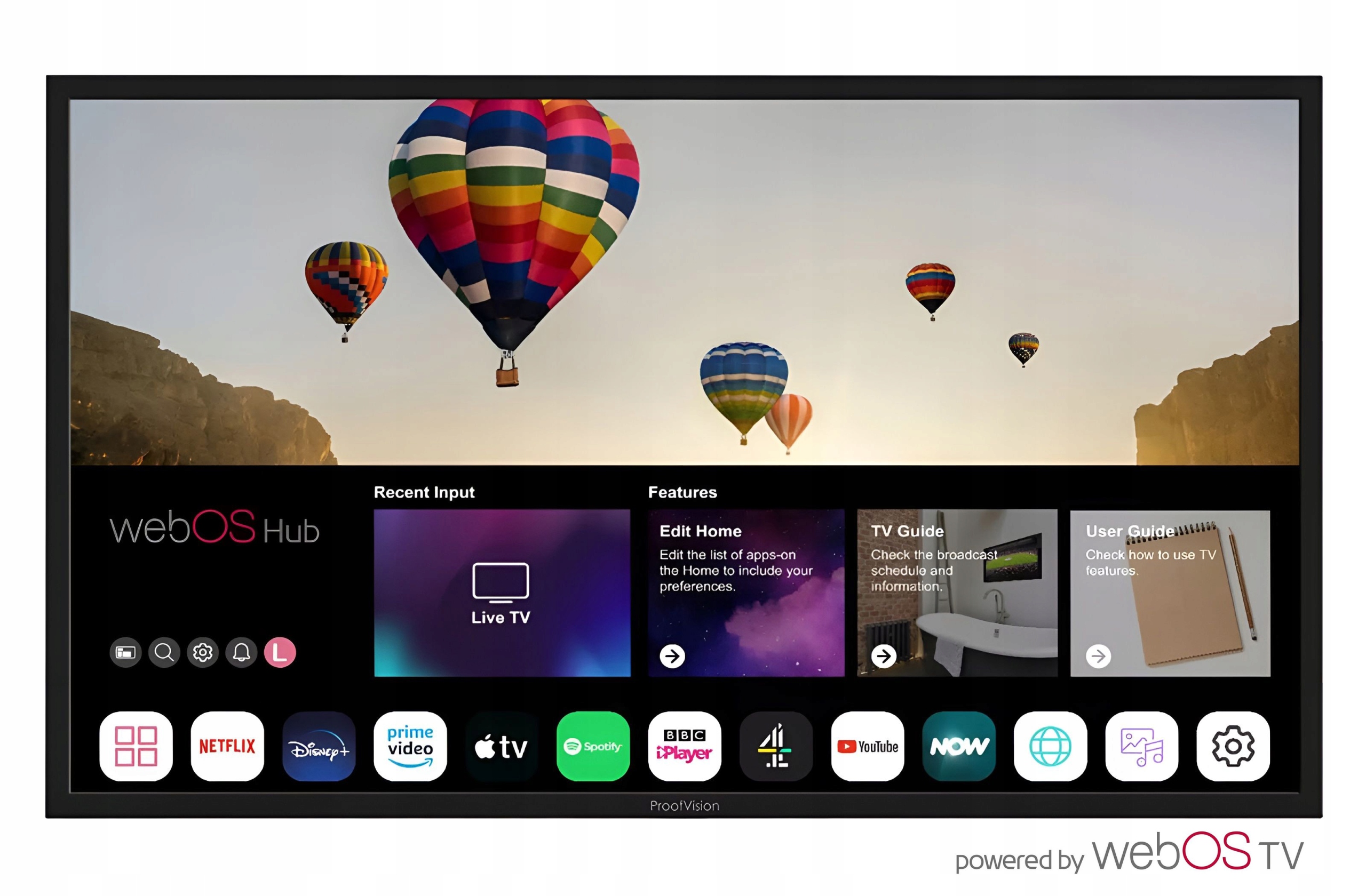 Pv Vonkajší Televízor Lifestyle Plus Nx 65" 4K Ultrahd Smart webOS