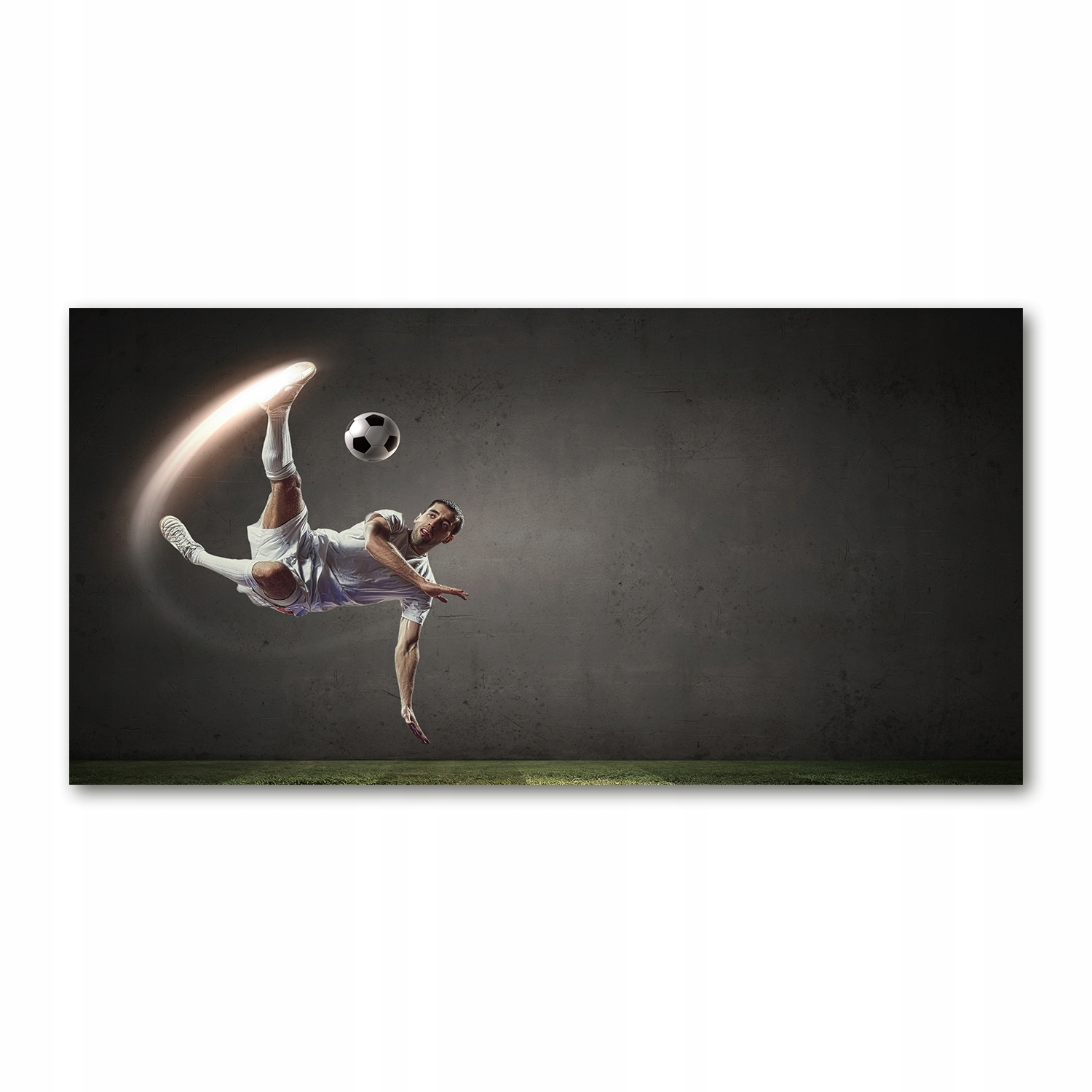 

Foto obraz na szkle akrylowym Piłkarz 120X60 cm