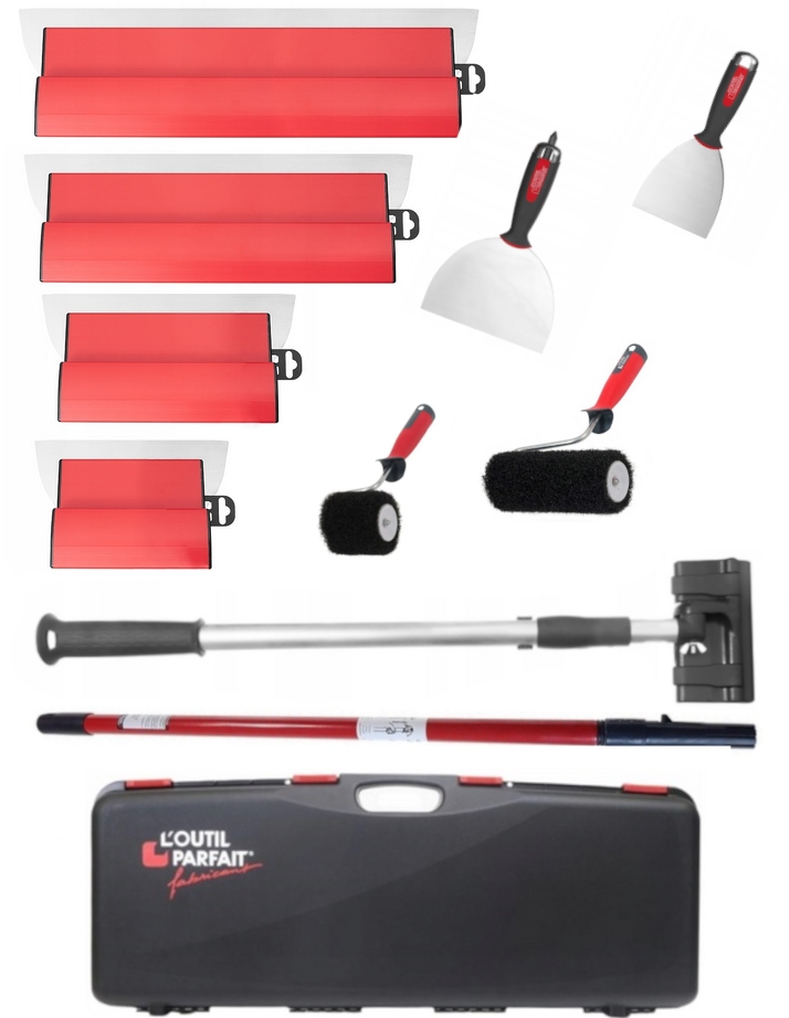 Powiększony zestaw szpachli noży do gładzi L'outil Parfait 11 el. 80506L