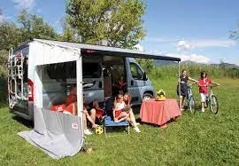 Ściana boczna markizy Fiamma F45 / F70 / F65 / F80 Side W Pro Shade Lewa Numer katalogowy części 97961-004