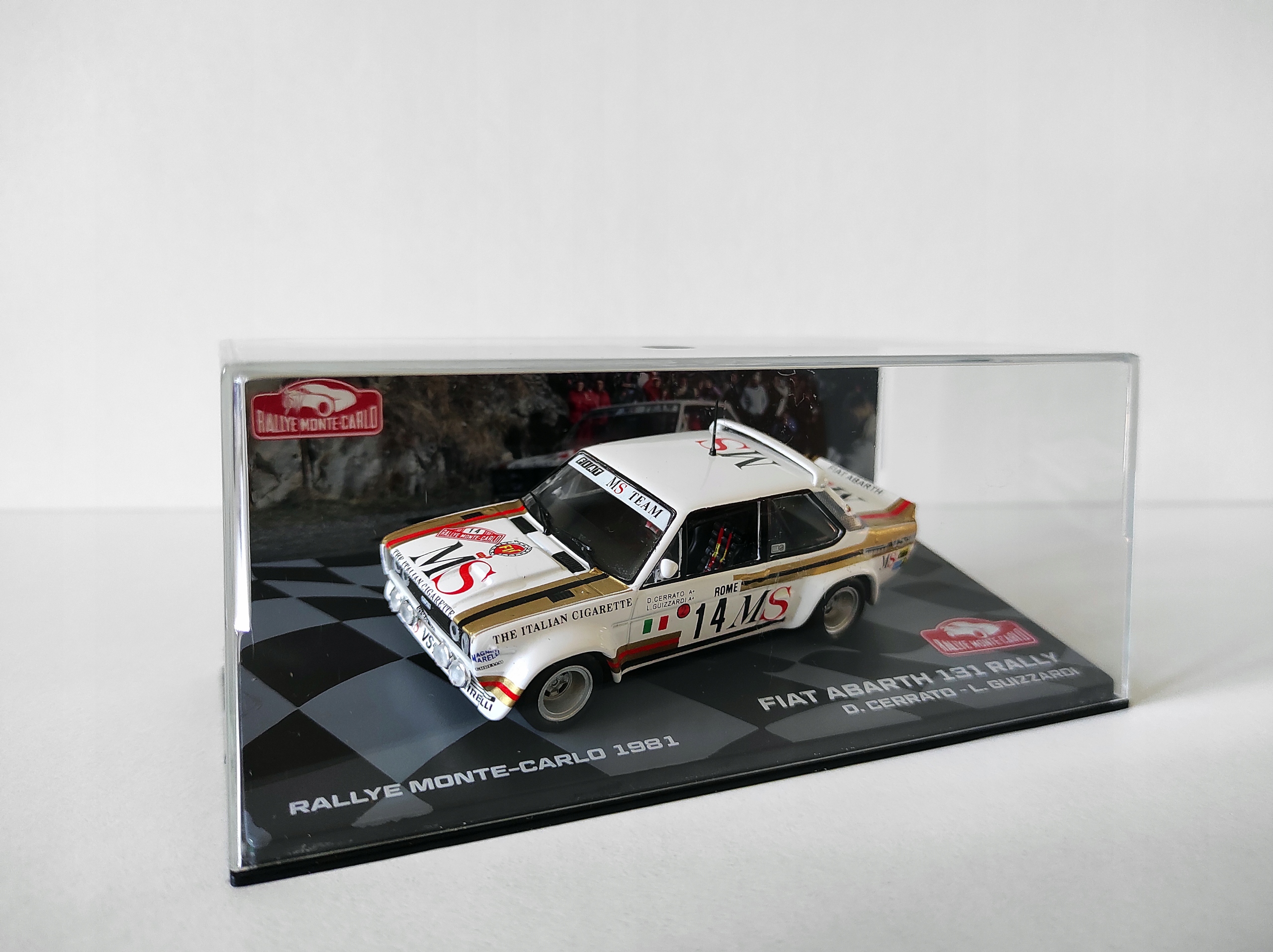 Fiat Abarth 131 Rally Monte-Carlo 1981 Cerrato Guizzaroi 1:43