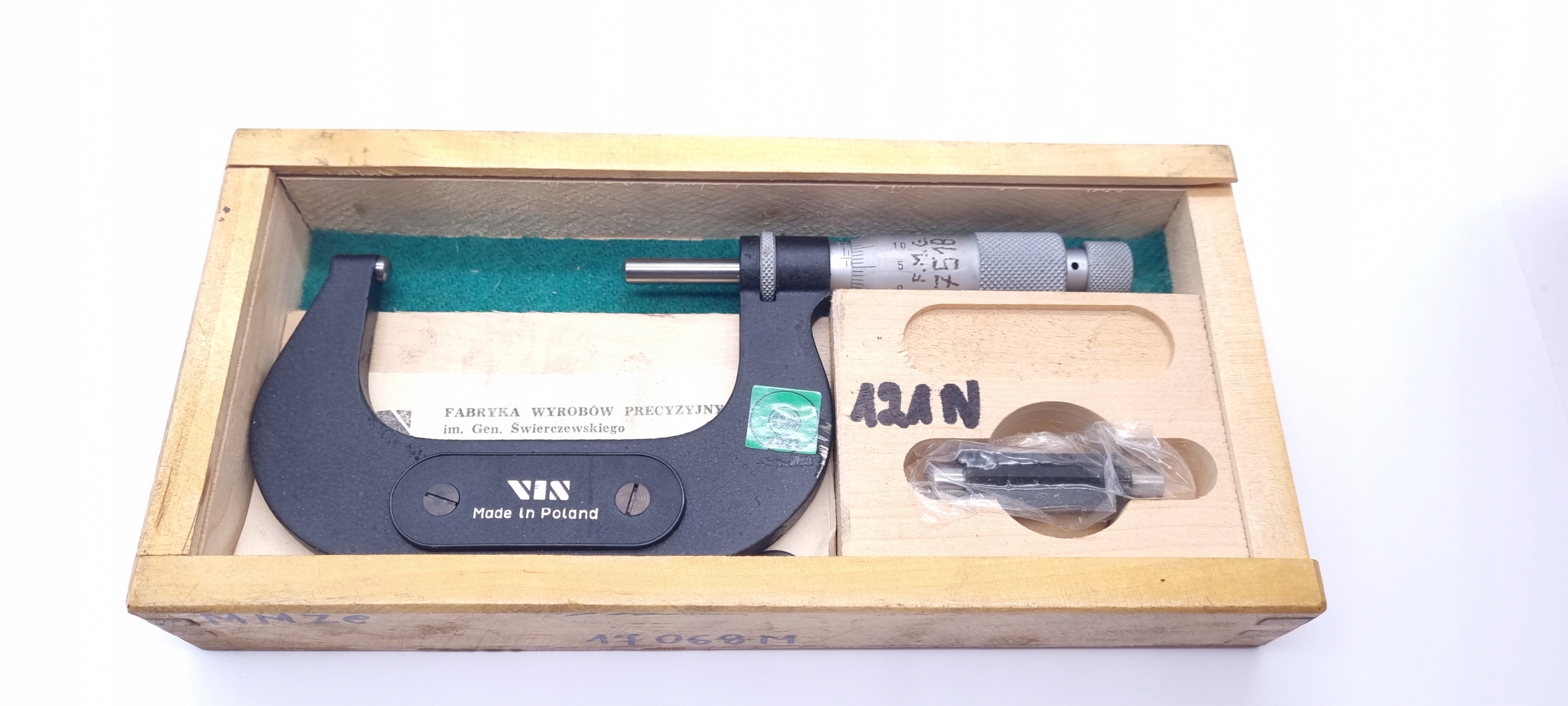 Зовнішній мікрометр mmze 50-75 сферичний FWP