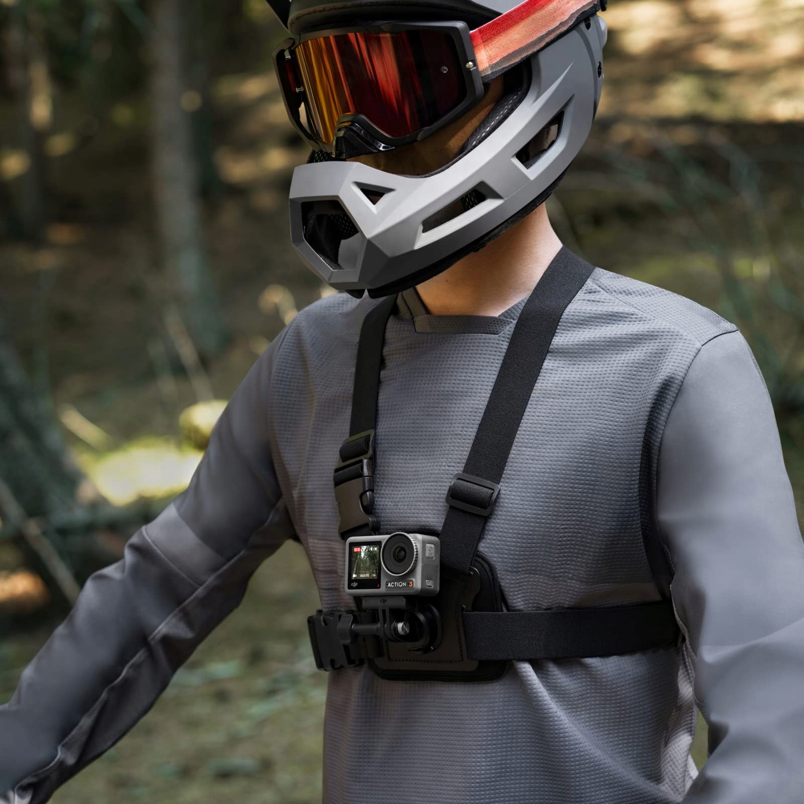 DJI Osmo Action Uchwyt Na Klatkę Kompatybilny Z Osmo Action 5 4 3 2 — miniatura 4