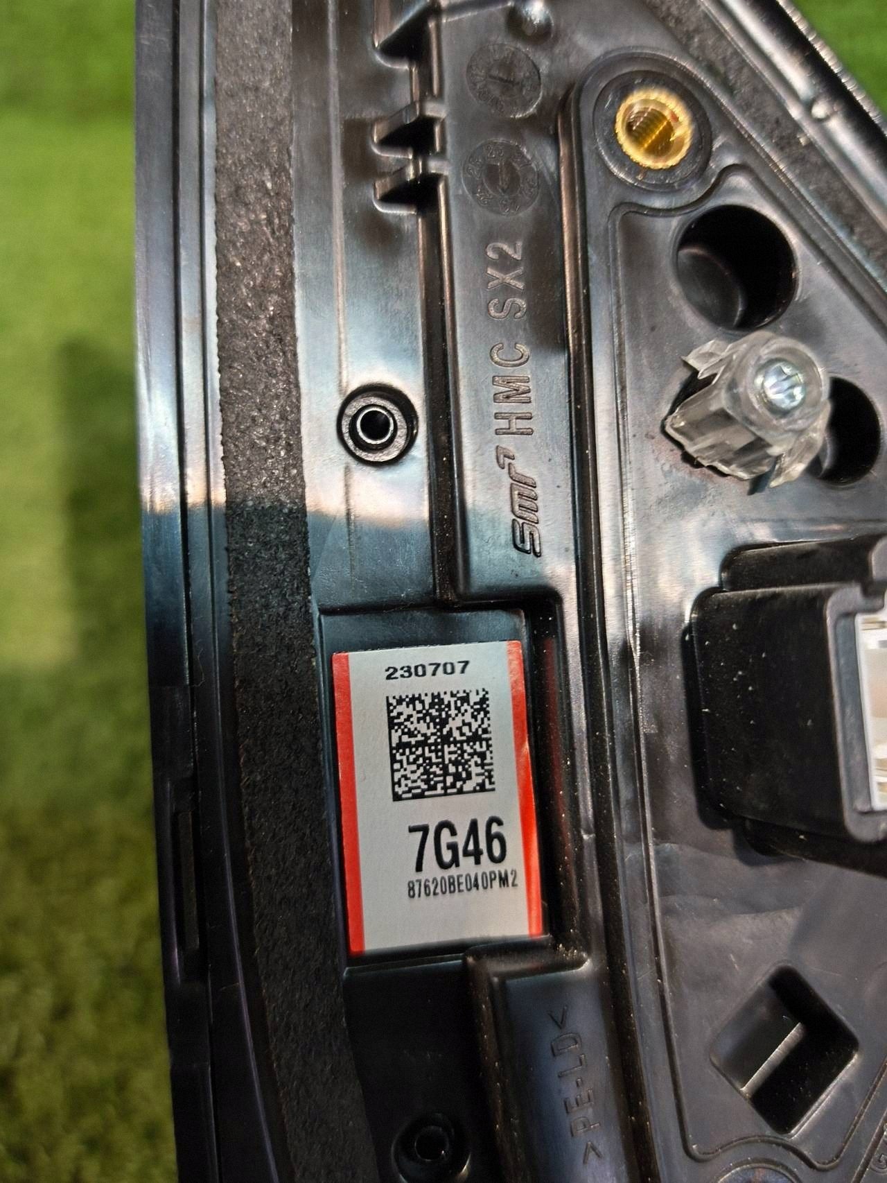 mirror right HYUNDAI KONA II 6PIN