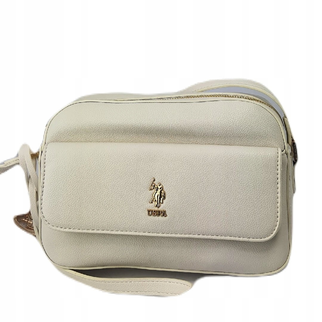 Dámská kabelka U.s. Polo New Jones Cross W Pocket BIUJE5564WVP802 Off White