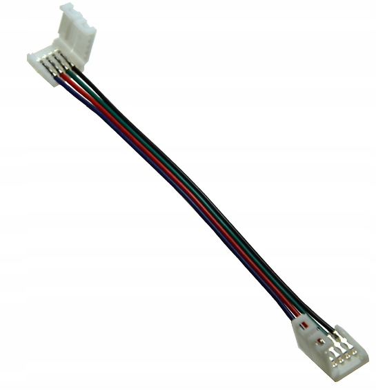 

Złączka Led 10mm Rgb dwustronna kabel 15cm (0602)
