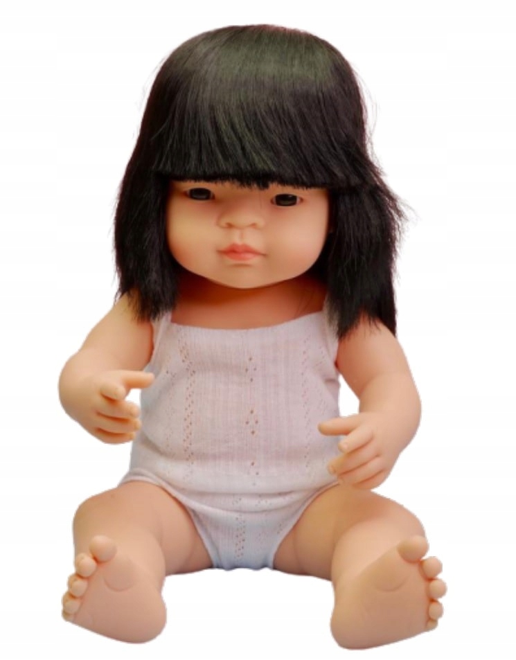 Lalka Miniland dziewczynka Azjatka 38 cm, lalka pachnąca wanilią, Marka Miniland
