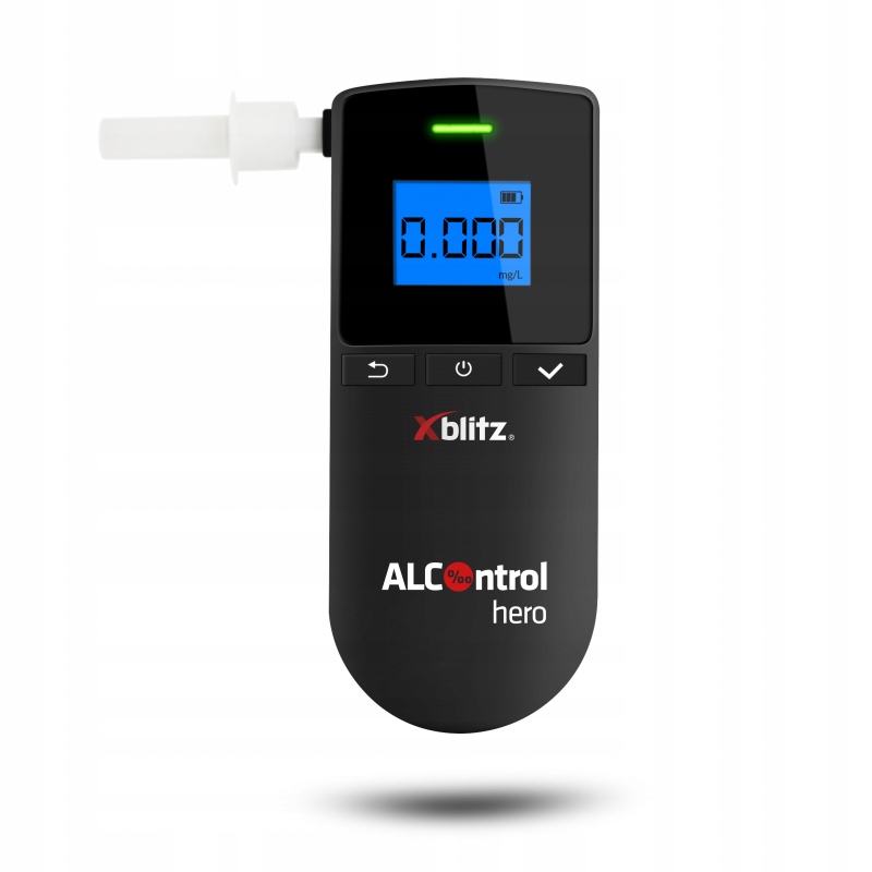 

Xblitz Alcontrol Hero Alkomat kalibracja 1 rok