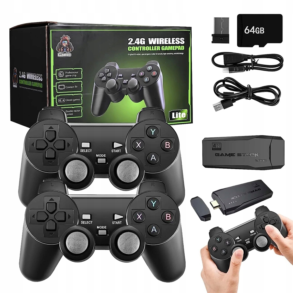 Przenośna Konsola Do Gier 4K Hd Klasyczne Gry Nintendo I PS1 Z Dzieciństwa