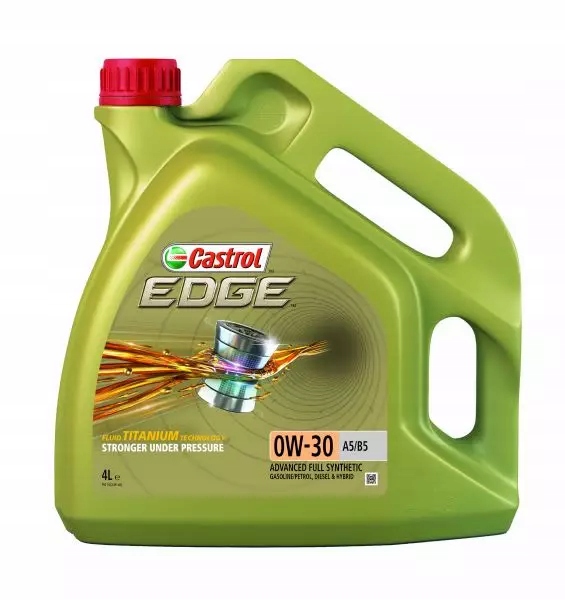CASTROL EDGE 0W30 A5/B5 TITANIUM FST VOLVO 9L Waga produktu z opakowaniem jednostkowym 0 kg