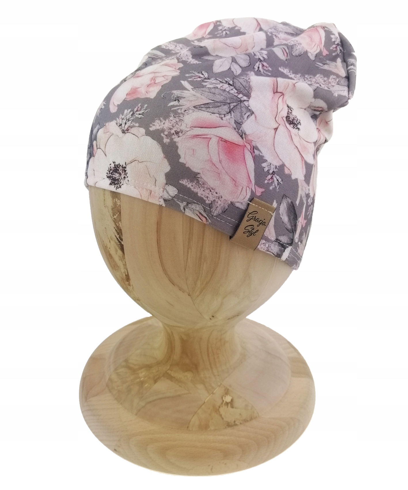 

Czapka smerfetka dziecięca na głowę obwód 48-51cm