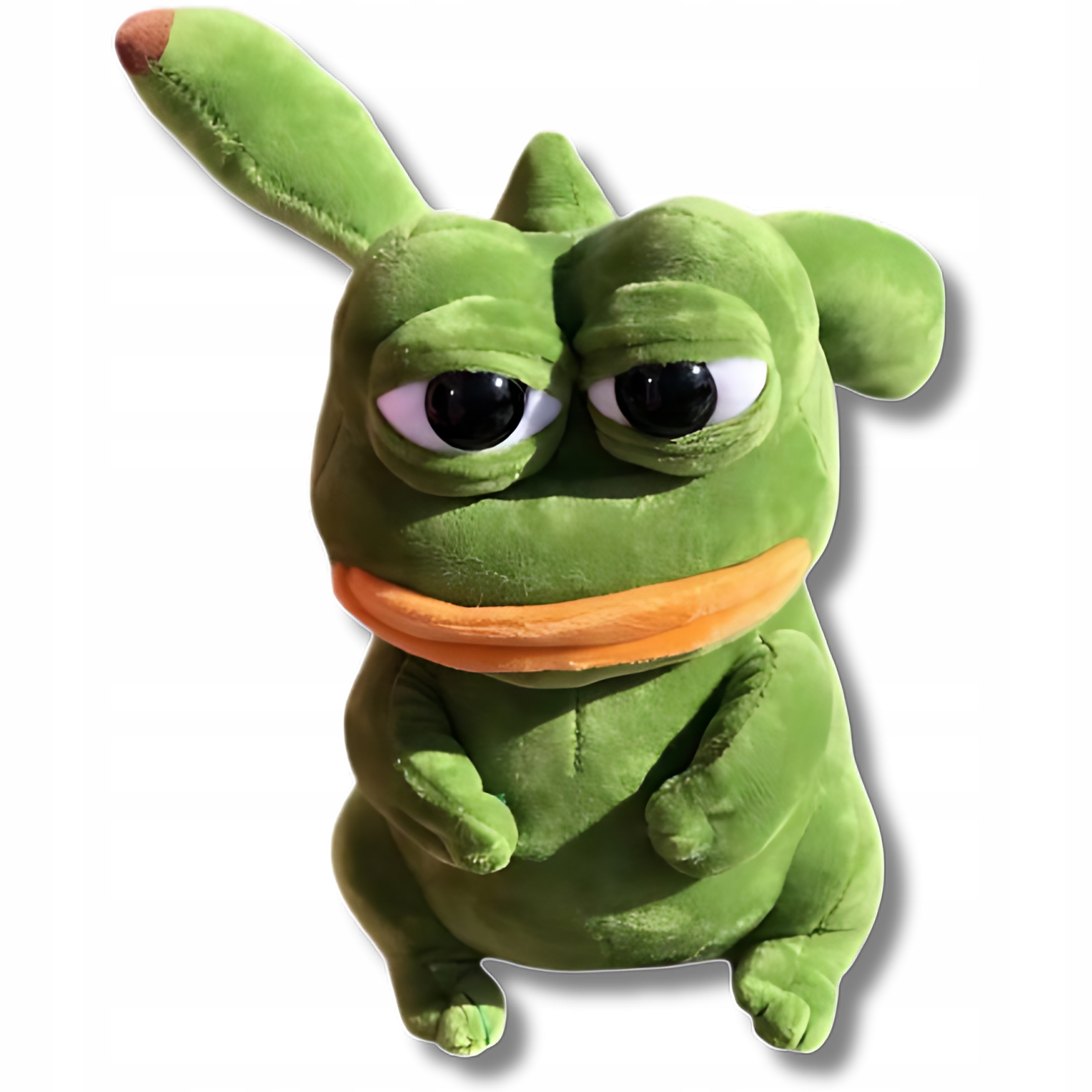 MASKOTKA SMUTNA ŻABA SAD PEPE MEM PIKACHU POKEMON