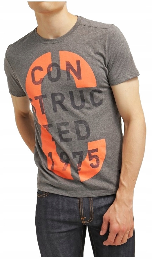 

Constructed koszulka Jack Jones t-shirt Szary + M