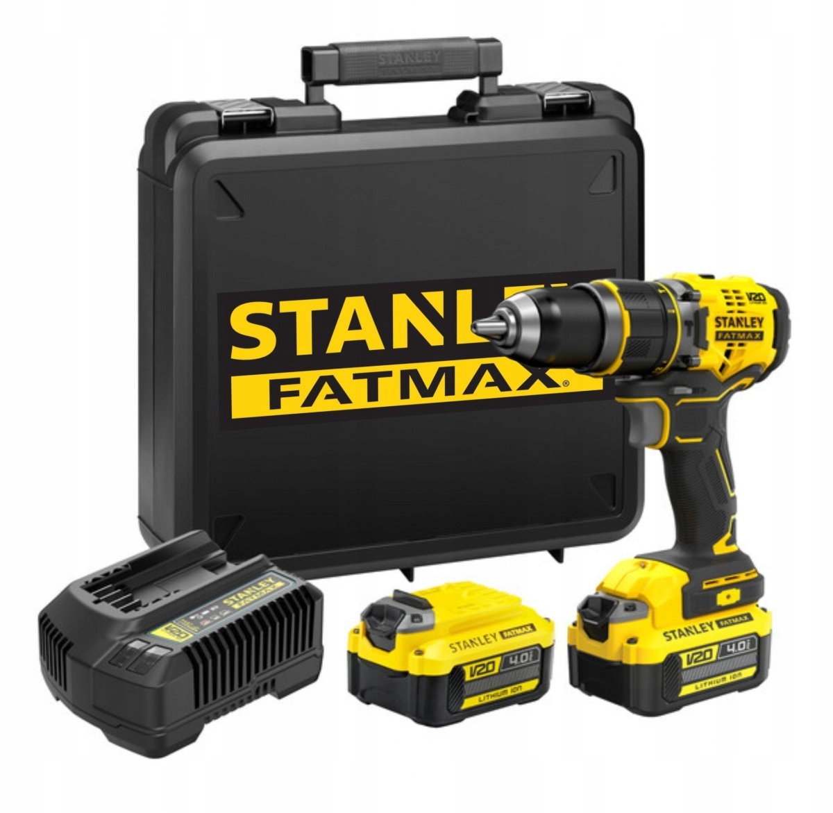 Wkrętarka Stanley Fatmax SFMCD721M2K 18V V20 2x 4.0Ah