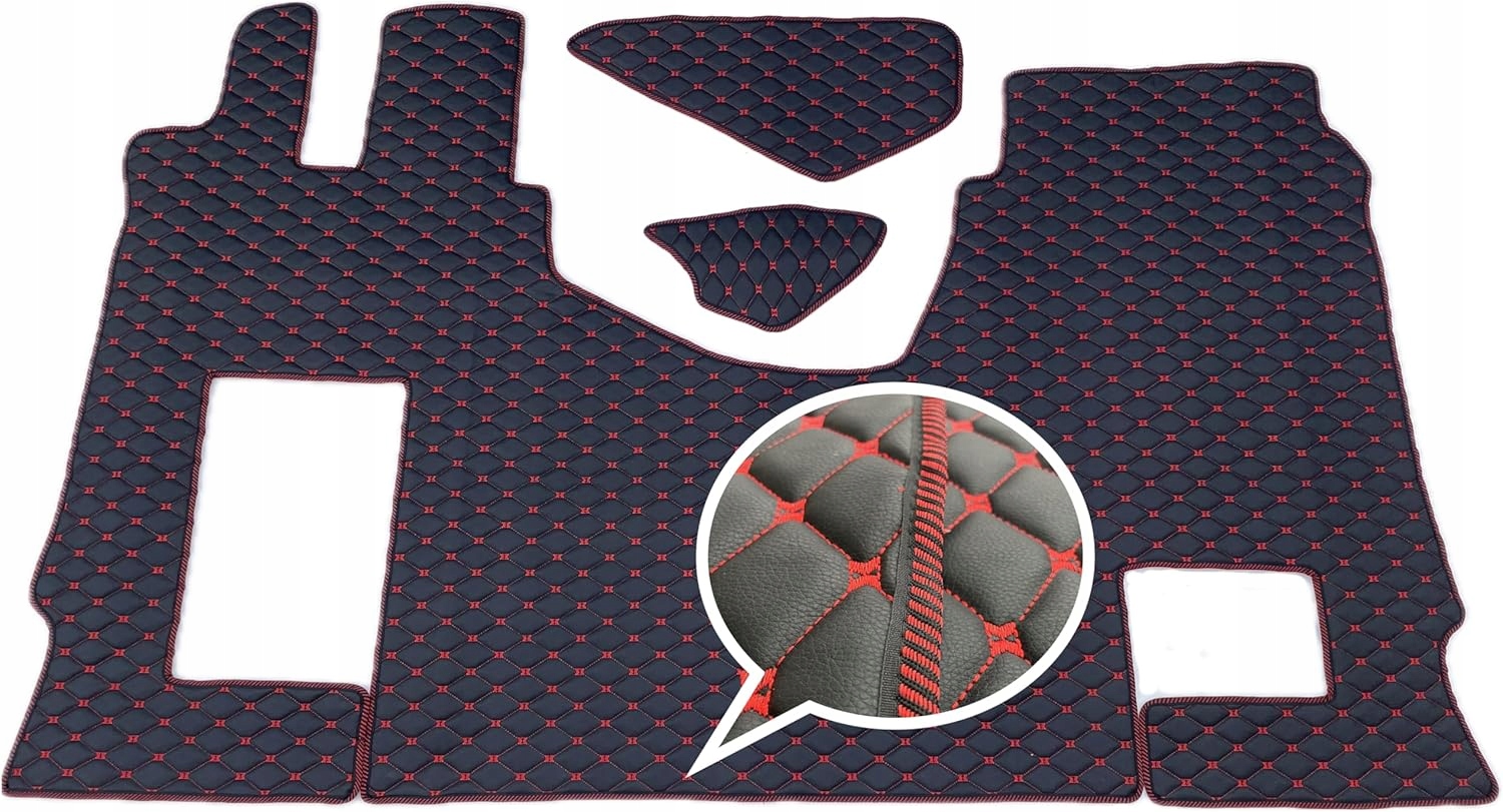 Dywany Dywaniki pikowane MERCEDES ACTROS MP 4 MP 5 MP4 MP5 MP6 F. SKŁADANY