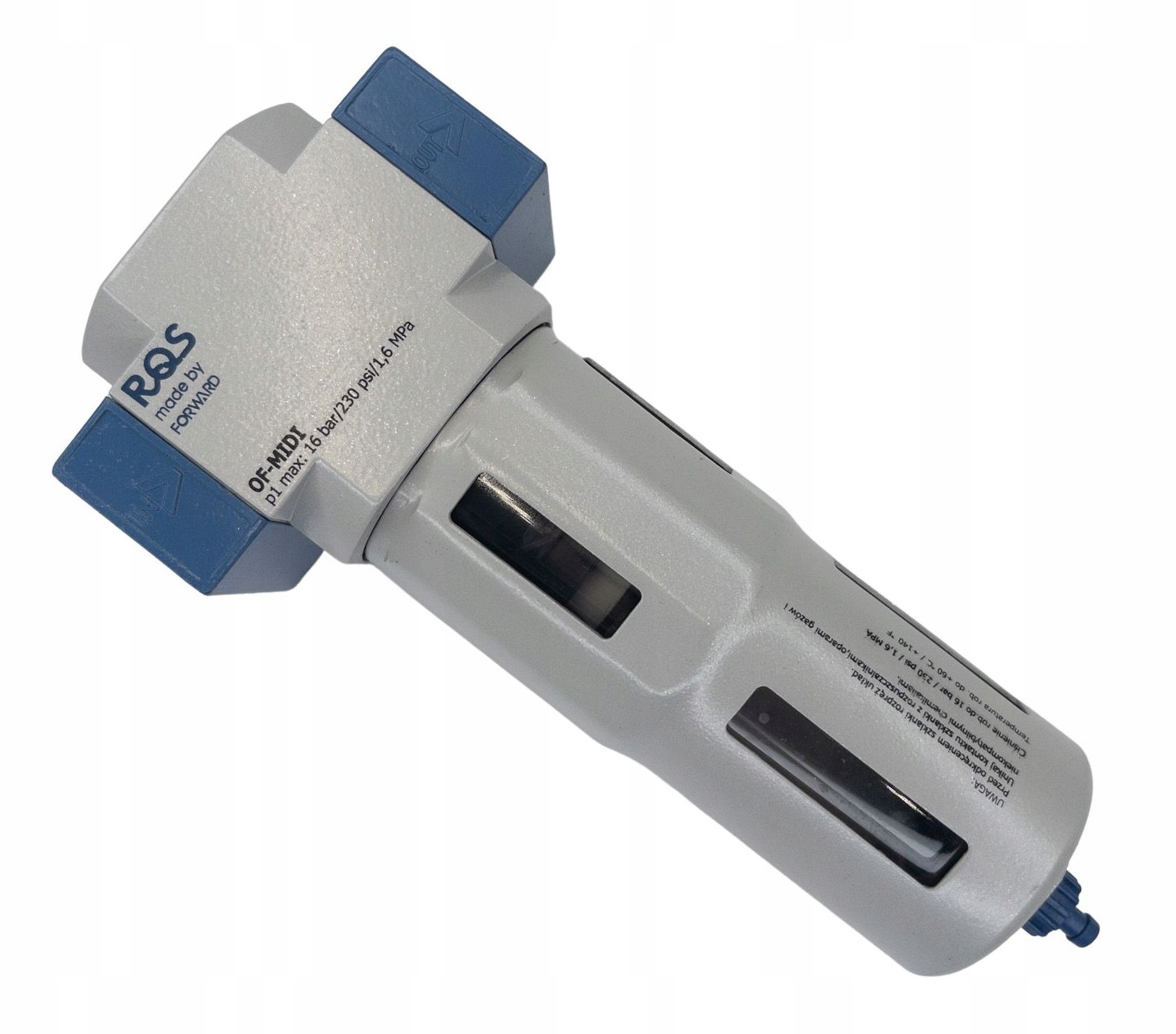 

Filtr powietrza Rqs Model: OF-1/2-MIDI