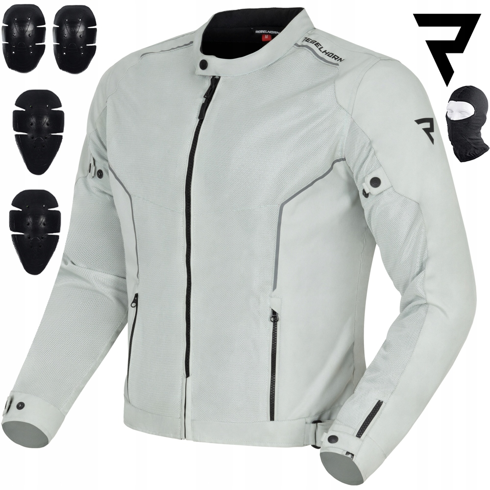 Motocyklová Bunda Rebelhorn Wave Ce Textilná Letná Pánska Darčeky