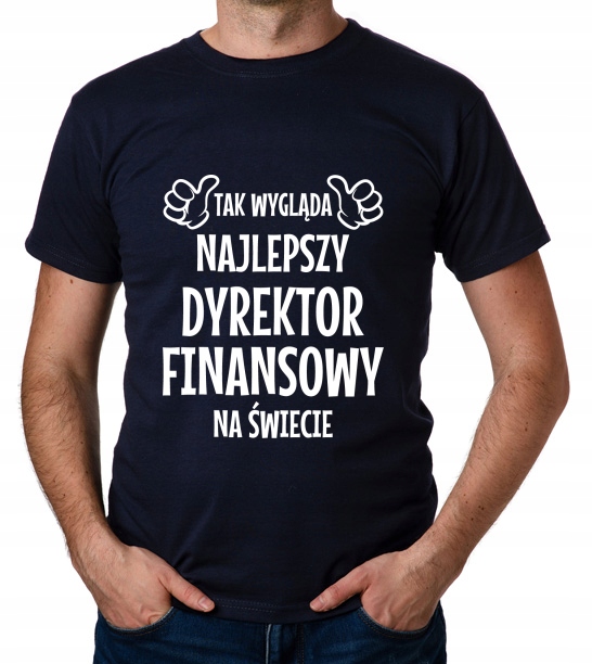 

koszulka Najlepszy Dyrektor Finansowy prezent