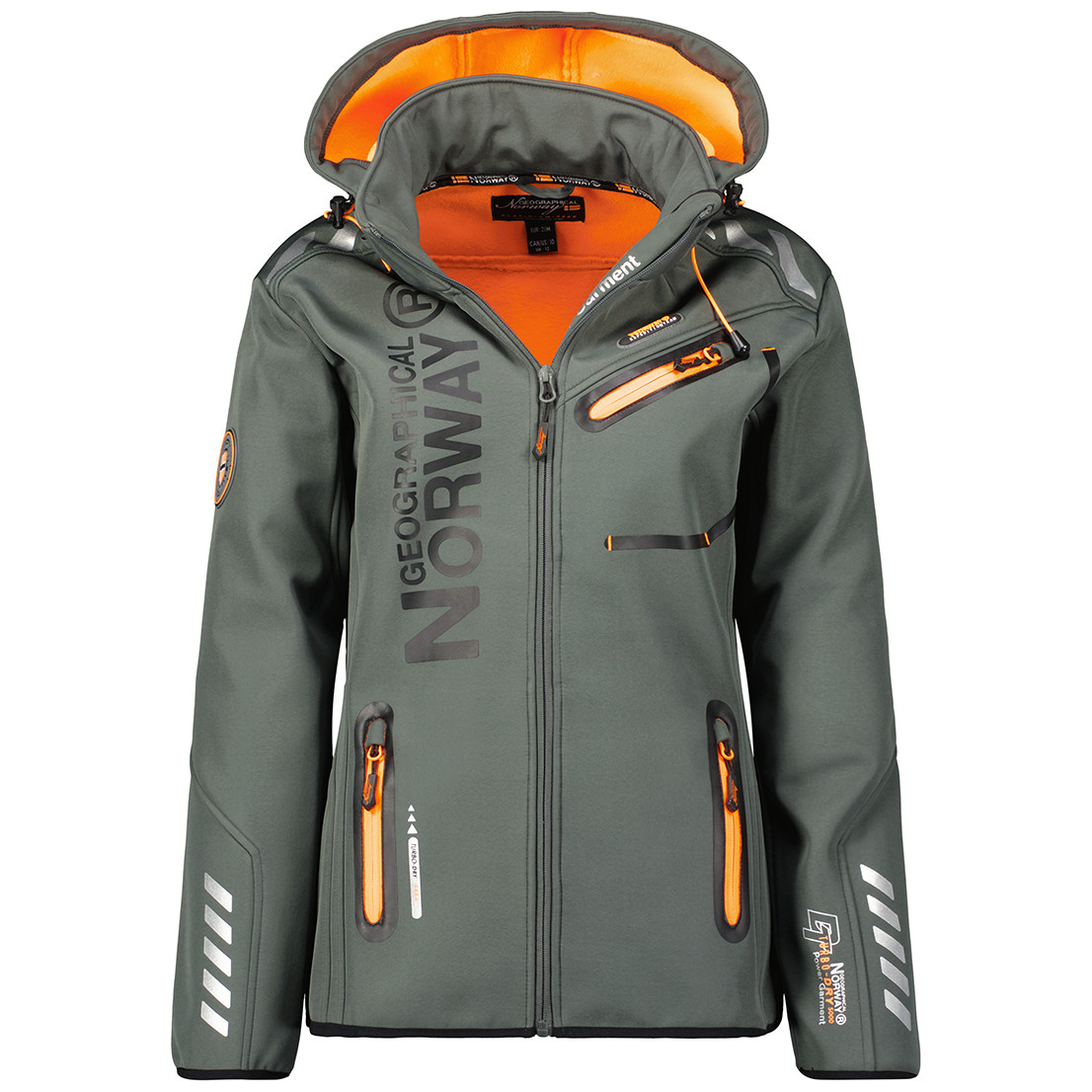 Geographical Norway bunda dámská Reine Lady 056 softshell XL tmavě šedá