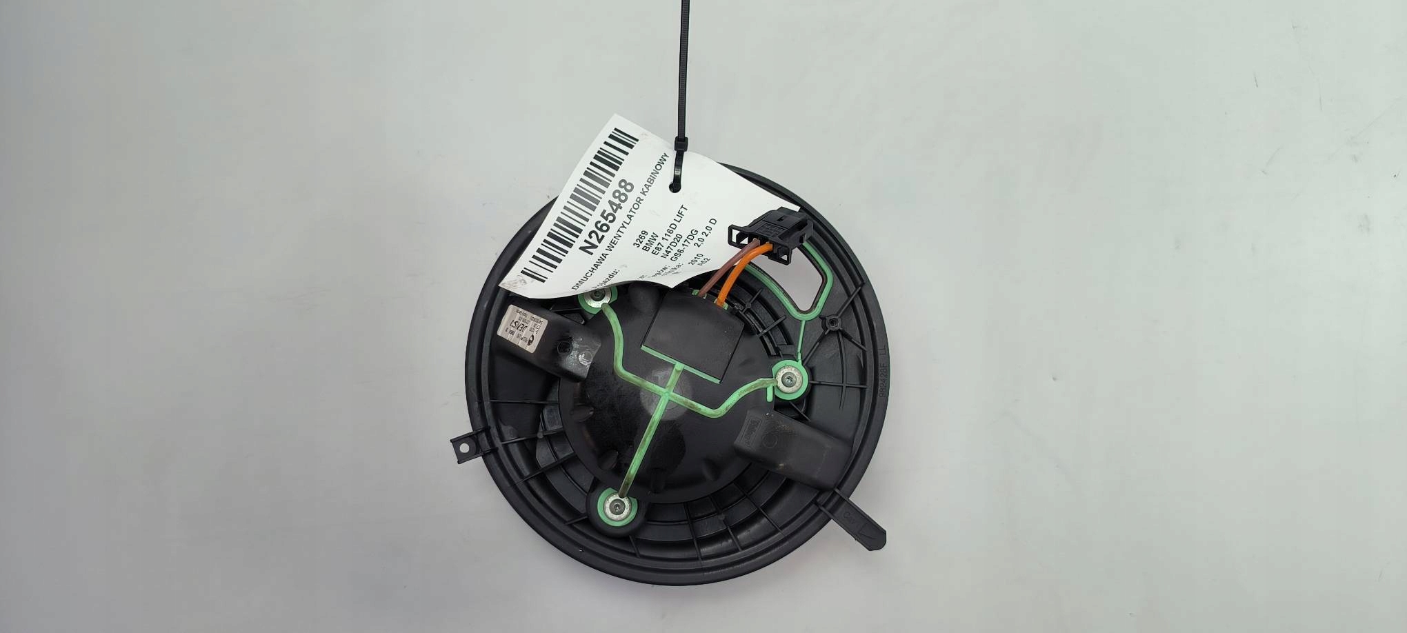 heating fan cab 6933663 BMW E87 116D LIFT