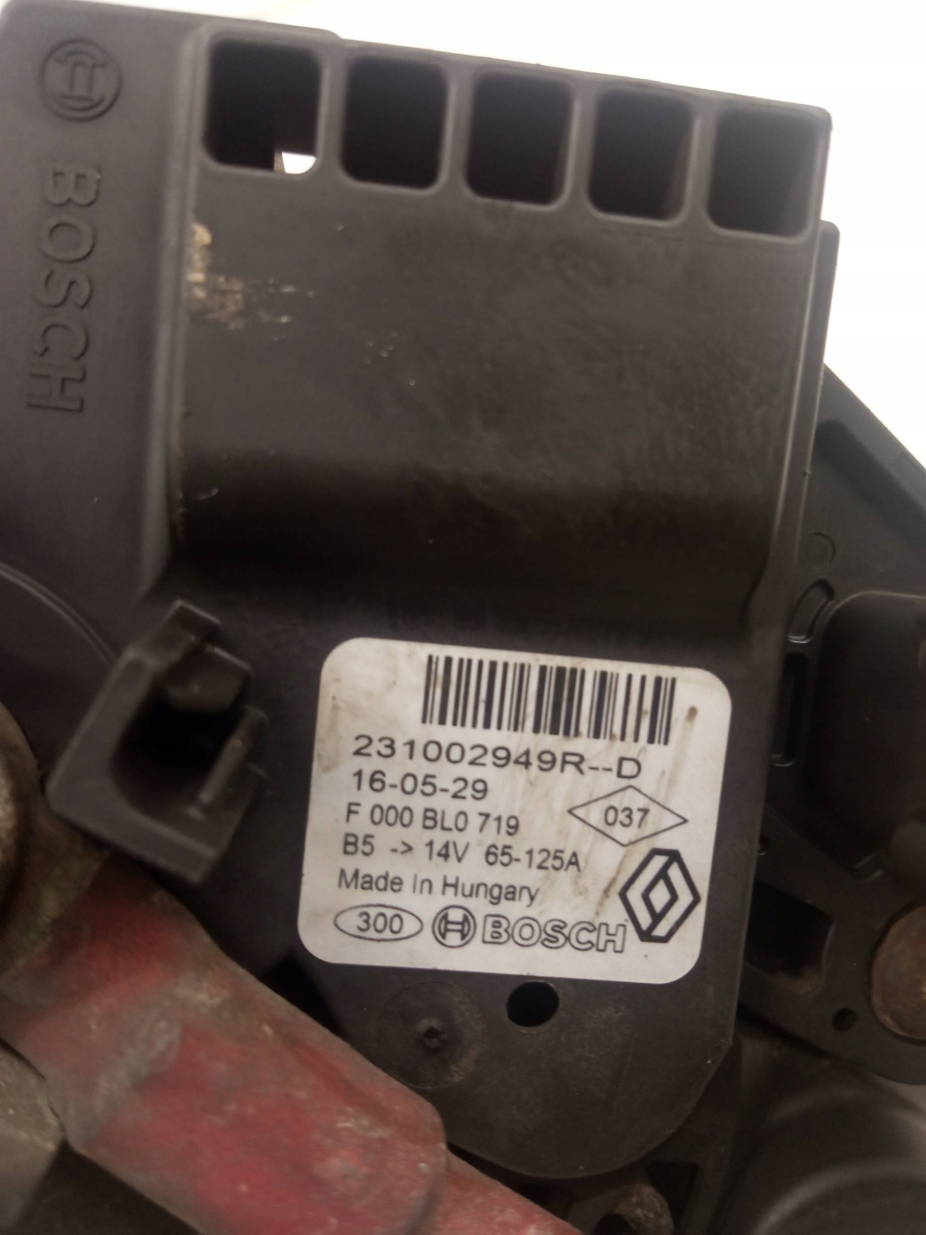 alternatore 231002949RD 1.5 DCI Dacia Dokker e (2012- )