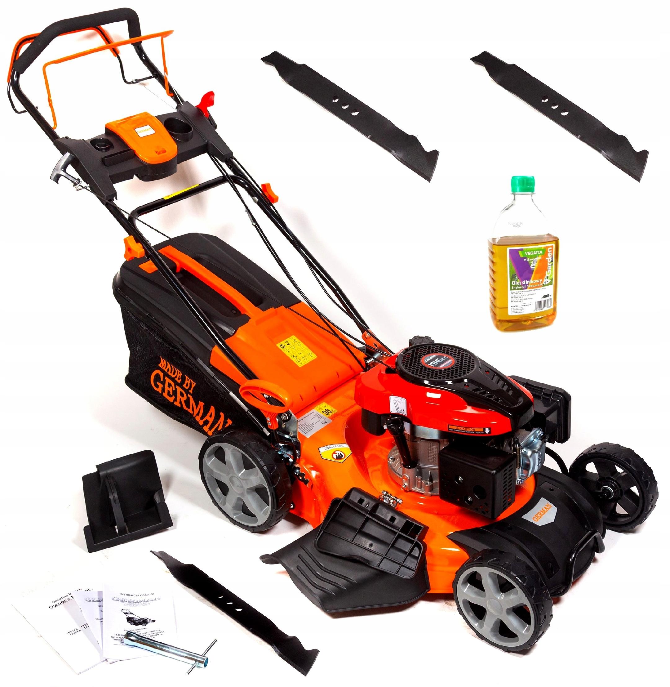 Benzínová Sekačka S Pojezdem 54CM 9V1 Výkonný Motor Loncin 7KM Pro Trávy