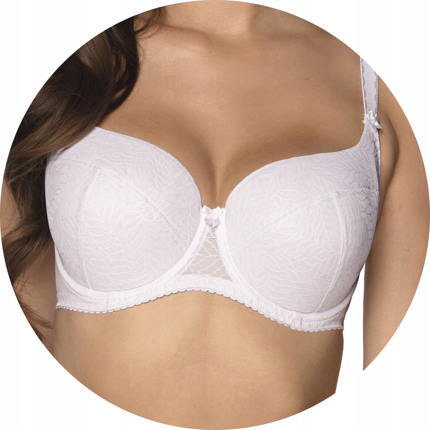 

Gaia 758 Micaela Biustonosz Usztywniany biały 95D