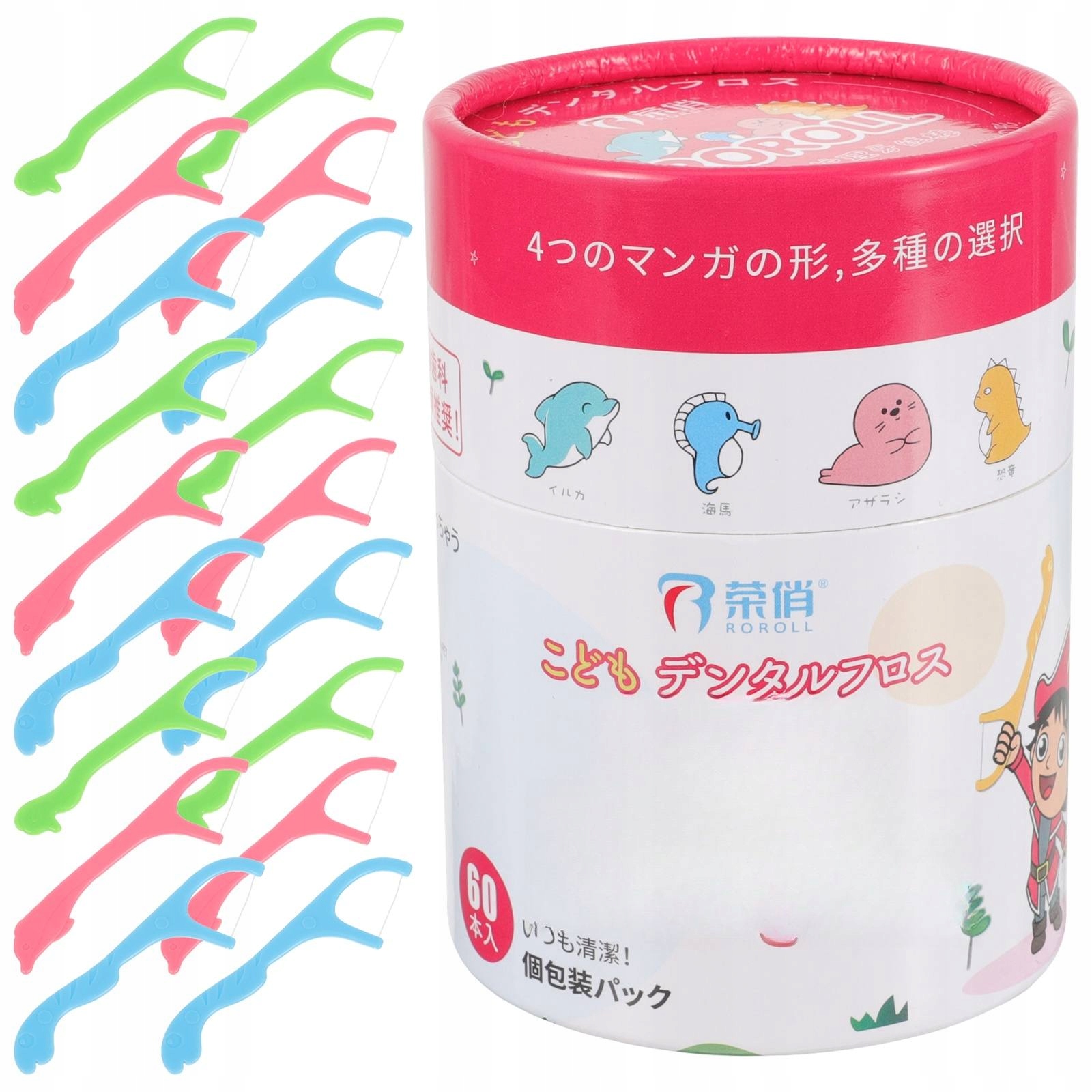 1 Pudełko Przenośnej Nici Pick Portable Dental Flosses Kit Dental Flosses For