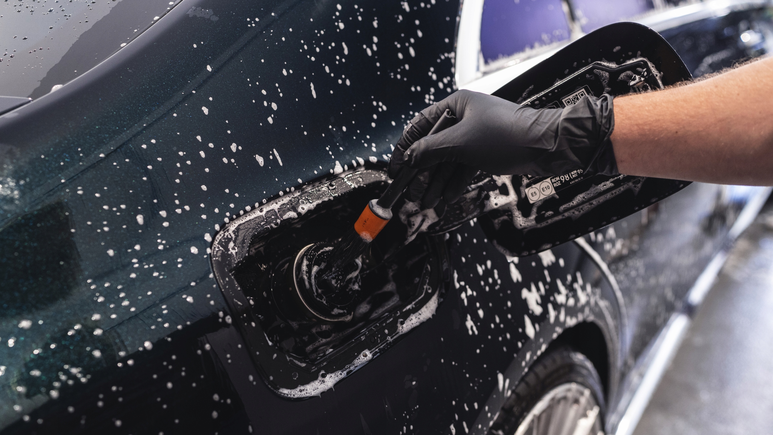 ADBL Round zestaw 3 pędzelków detailingowych Stan opakowania brak opakowania