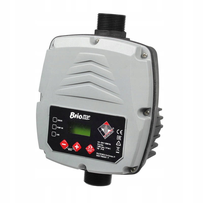 Smart Press Control Brio Top 2.0 - Digitaler Druckregler Für Pumpen Bis 16A