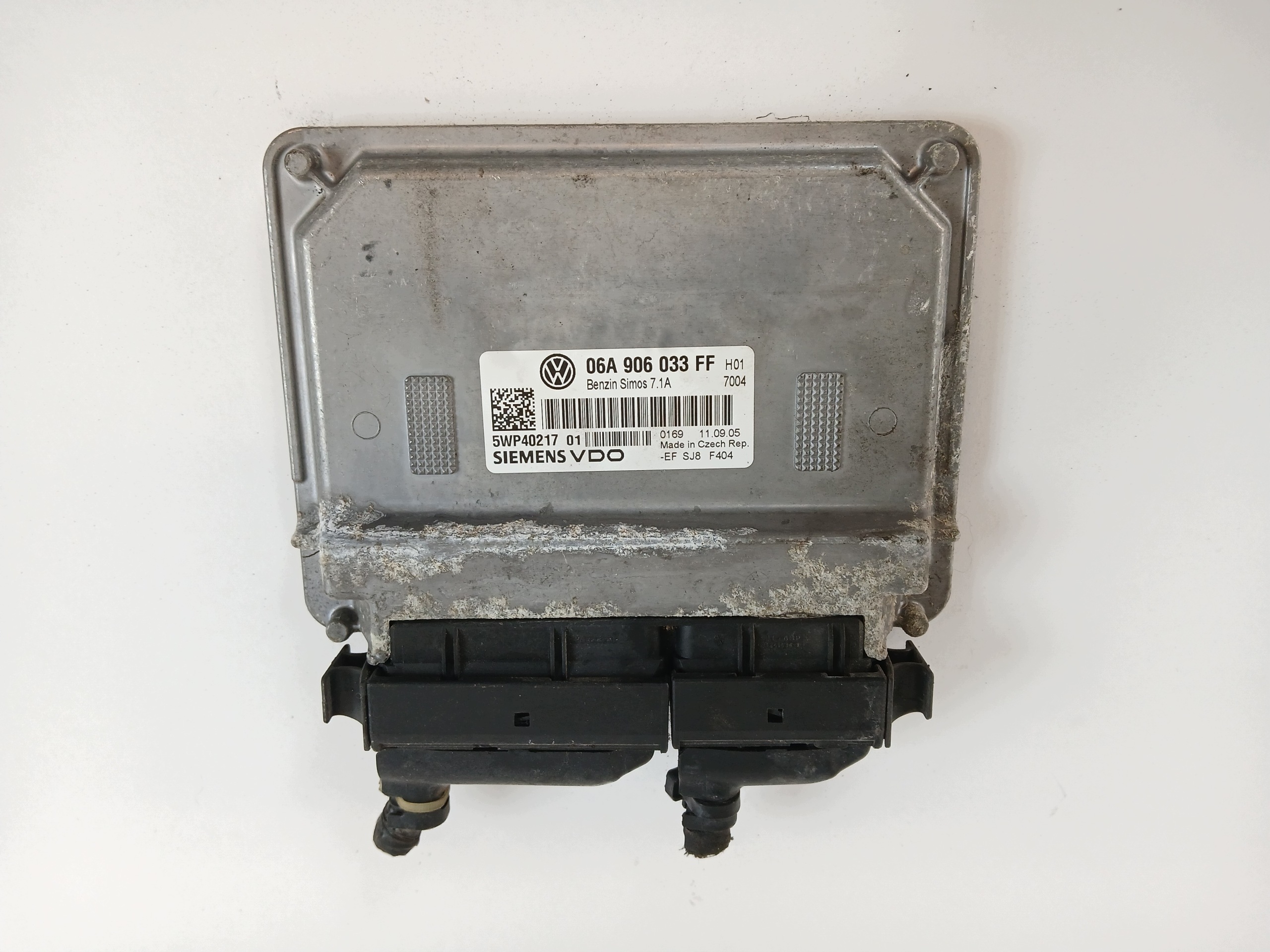 SEAT LEON II 1.6 control unit of the engine computer 06A906033FF