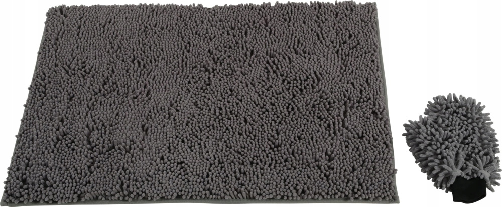 Levně zolux koberec ručník pro psa mikrovlákno šedý 90x60