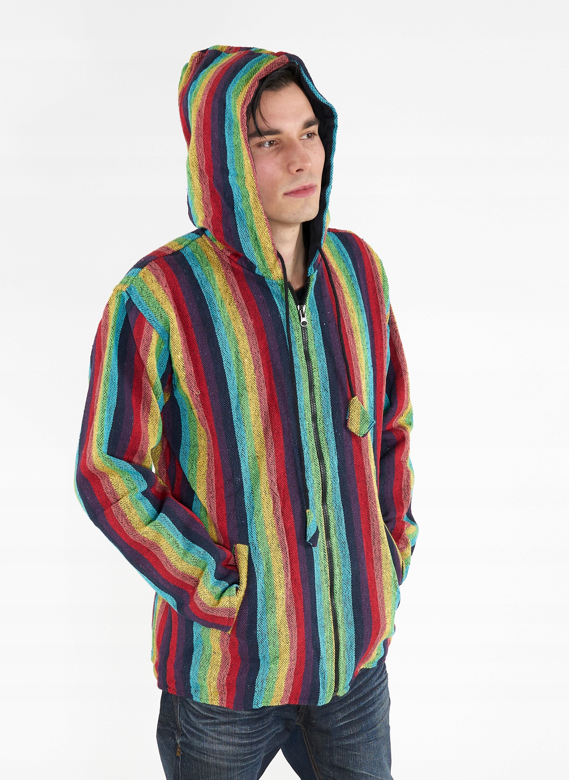 Etno Bunda Gheri Polar duhová L z Nepálu Duha